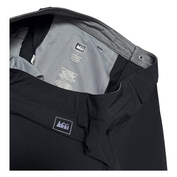 REI Water Resistant Outdoor Casual Hiking Black Pants Womens 30x32 - Picture 5 of 8